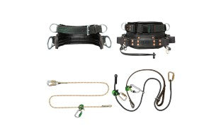 belts lineman climbing gear near syracuse ny image of premium pole climbing kit