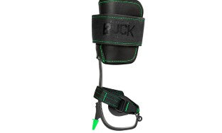 lineman climbing pads and lineman climbing gear image of bucklite titanium pole climbers with grip technology