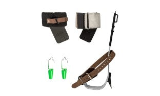 lineman climbing gear near syracuse ny image of steel pole climber kit with grip technology